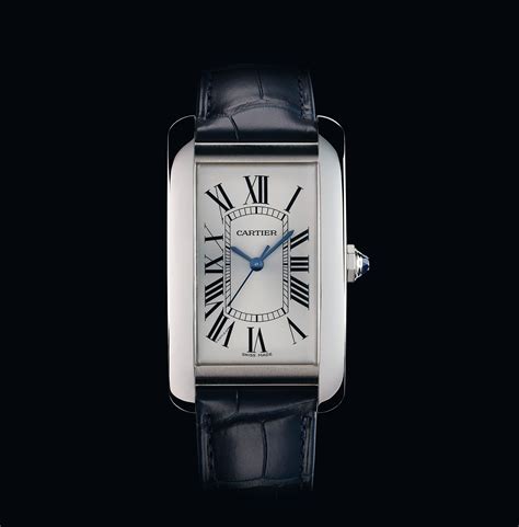 cartier tank americaine stainless steel